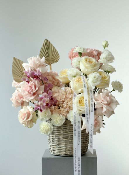 корзины цветов